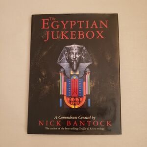 Egyptian Jukebox by Nick Bantock Hardcover art book.